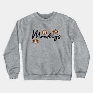 MONKEYS Crewneck Sweatshirt